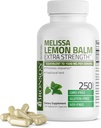 Bronson Melissa Limon Balm Extra Strength, Qeyri-GMO, 250 Vegetarian Capsules