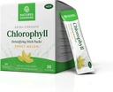 The Nature's Sunshine Chlorophyll Stick Packs: Supercharge Your Detox and Boost Gut Health in Convenient, Delicious Stick Packs (Sweet Melon)
