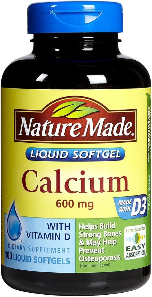 Nature Made Cilalı 600 mg - 100 Softgels, 4 paketi