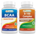 Best Naturals BCAA 3200mg & B-100 Complex