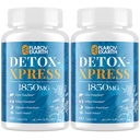 Canna Cleanse,Liver Detox & Repair Chewable Tablets,Milk Thistle Supplement,Fast-Acting Body Detox for Women & Men,Toxin Flush for Liver, Kidney,Digestion & Metabolism,120 Tablets