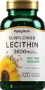 Piping Rock Zonnebloem Lecithin Softgel Capsules 