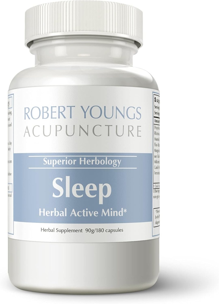 Good Night Herbal Supplement for Calming Active Mind and Promoting Regular Rest Pattern