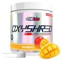 EHP Labs OxyShred Pre Workout Powder - Preworkout Powder with L Glutamine & Acetyl L Carnitine, Energy Boost Drink - Mango, 60 Servings