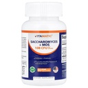 Vitamatic Saccharomyces Boulardii Probiotic 10B per Serving + Yeast Extract (MOS Yeast Fraction) 300 mg - 60 DR Capsules - Made in the USA