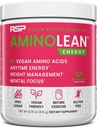 RSP Nutrition AminoLean Pre Workout Powder, Amino Energy & Weight Management with BCAA Amino Acids & Natural Caffeine, Precuting Boost for Men & Women, 30 Serv