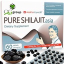 Natural Pure Shilajit Tablets Analog Raw Resin Mumiyo Dry Drops 60 Tablets - 200mg 100% Himalayan Supplement with 85+ Trace Minerals, Immune Support - Ideal for Men & Women