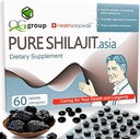 Natural Pure Shilajit Tablets Analog Raw Resin Mumiyo Dry drops 60 Tablets - 200mg 100% Himalayan supplement with 85+ Trace Minerals for Energy " Metabolism, Immune Support - Ideal for Men " Women
