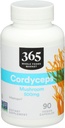 365 de Whole Foods Market, Cordyceps Mushroom Vegan Capsules, 500mg, 90 Conte