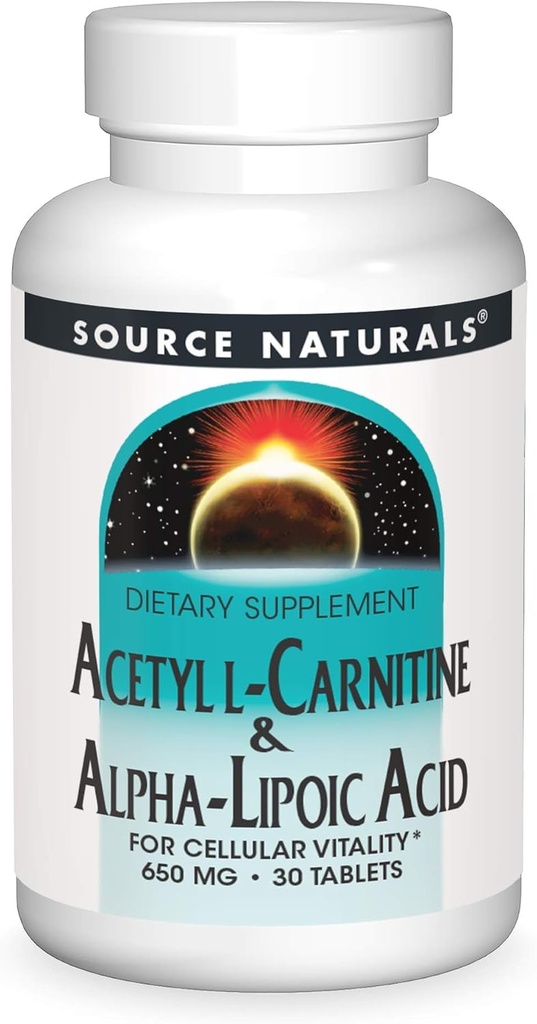 Forrás Naturals Acetyl L- karnitin & Alpha- Lipoic Acid 650mg - 30 tabletta