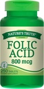 Правда природи Folic Acid 800 Mcg 250 Таблетки, 250 граф (Pack of 3)