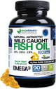 Omega 3 aceite de peixe DPA-EPA-DHA Suplemento 2,900 miligramos - Agora con máis DPA-EPA-DHA