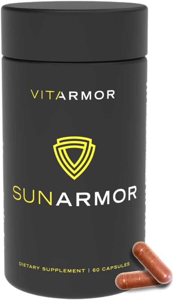 SunArmor, תוספת תזונתית עם Polypodium Fight the Signs of Photoaging, Use with Sunscreen, Dermatologist התפתח, 60 קפסולות