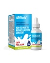 Milkaid Lactase Enzyme Drops for Lactose Intolerance | Prevents Gas, Bloating & Diarrhea | Fast Acting Dairy Digestive Supplement | Gluten Free & Vegetarian | No Artificial Flavor | 0.5 Fl Oz (1)