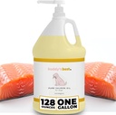 沙门油换狗(英语:Salmon Oil for Dogs by Buddy's Best – 1 Gallon (128oz)) 100% 挪威鱼油 100% 人-格勒和奥多勒斯 Omega 3  Coat & Joes的补编