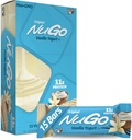NuGo Protein Bar, Vanilla Yogurt, 11g Protein, 170 kalorijas, nesatur lipekli, 1,76 Ounce katrs, 15 skaitīšana (1. iepakojums)