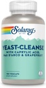 Solaray Yeast-Cleanse -- 180 kasvissyöjäkapselia