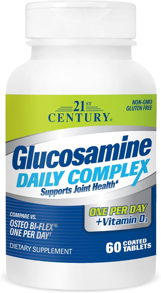 21 del segle XX Glucosamina Daily complex Plus D tetes, 60 Compte (27708)