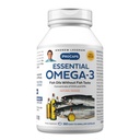 ANDREW LESSMAN Essential Omega-3 Orange - 360 Softgels - Ultra-Pure, High Potency Omega-3 Oils. High DHA, No Stomach Upset, No Contaminants, No Mercury. Small Easy to Swallow Softgels