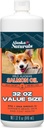 Alaska Naturals Wild Alaskan Salmon Fish Supplement for Dogs Skin and Coat with EPA DHA Omega 3 Fatty Acids Liquid Food Topper 32 oz.