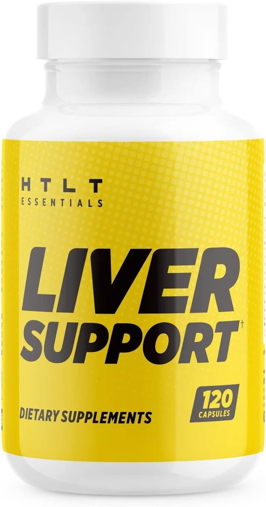Liver Support av HTLT | TUDCA, Inositol, Alpha Lipoic Acid och Selenium Supplement | med Antioxidanter: Milk Thistle, Burdock Root och Beet Root Extract för leverhälsa | (120 kapslar)