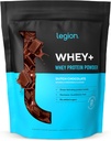 LEGION Whiy + Protein Whey Isolate dari Grass Fed Cows - Whiy Protein Isolate Powder Low Calorie, Non-GMO, Sugar Free, Laktosa dan Gluten Free, All Natural Protein Powder for Men & Women & Women 30 Servings