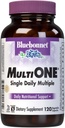 Bluebonnet Nutrition Multi One (Silitysrauta) Vihanneskapselit, Täydellinen Full Spectrum Useita Vitamiini Supplement, B-vitamiinit, Gluteeniton ja Maitoton, kosher, 4 kuukauden tarjonta, 120