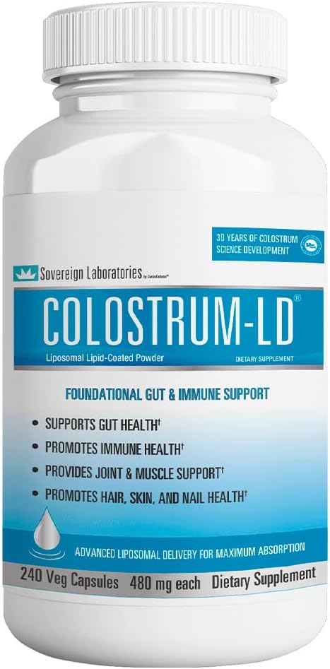 Colostrum-LD Capsules Colostrum con Consegna Liposomica - Alto assorbimento - 240 capsule