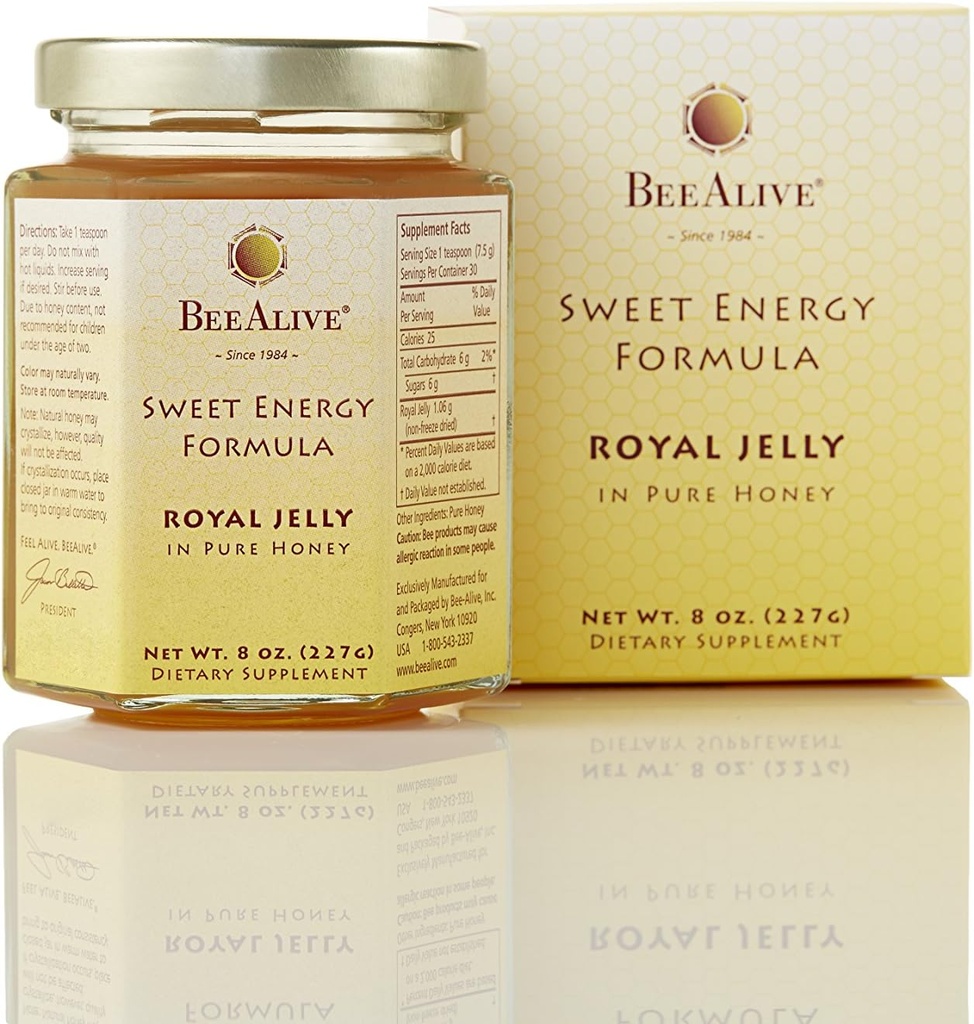 Sweet Energy Formula (Queen's Harvest) Royal Jelly en Honing
