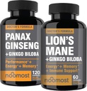 Nompest Korea Red Panax Lions Mane lisäravinteet Ginkgo biloba terveille welbeing ja Lifestyle.