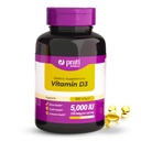 Prati Donaduzzi Vitamin D3 5,000 IU (125 mcg) Softgels 500 Day Supply – Extra Strength Daily Supplement for Bone and Teeth Support