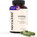 Moreinga Capsoule 800 mg - 60 Capsules, Morringa Free Capsults, Green Super Foods, Gluten Free, Non-GMO, Evering, Simmun & Guet Health, ผลิตใน USA