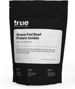 True Nutrition Grass Fed Bad Protein Toz Isolate - 29g of Paleo, Keto, Carnivore Beləyən Avtomobil Protein - Zero Carb, Fat və Gluten Pulsuz, Süt Free, Soy Pulsuz - Unsweetened /Unflavored - 1LB