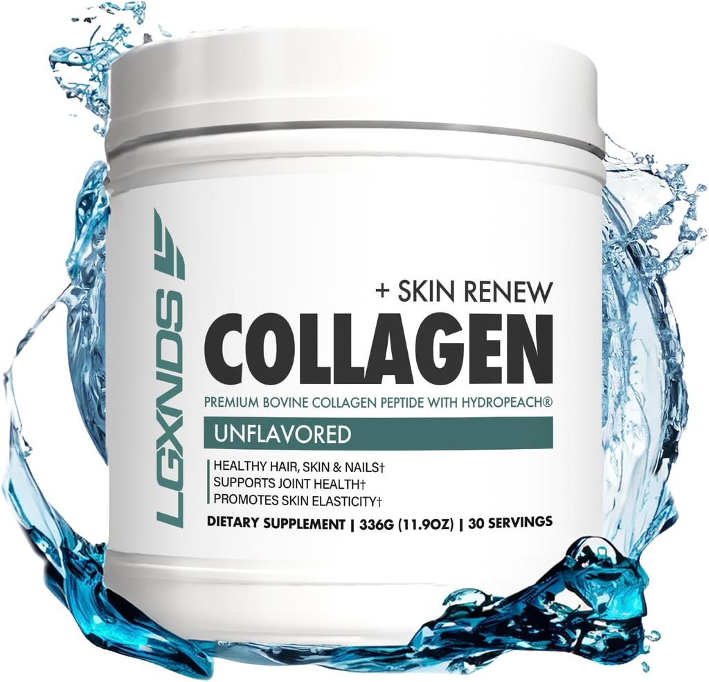 Colgen Powder, Hydrolyze Colgen Peptides, Wed-Fed, Non-GMO, Unflavaored, 20g Protein Per Service, Hỗ trợ da, tóc, móng vuốt, kết hợp & Gut Health, Keto & ole- friendly, 30 phụng sự