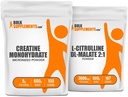 BulkSupplements Креатин 500g + Citrulin Malate 500g Bundle