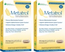 American BioSciences Metatrol 2-Box Bundle, Mitochondrial Rescue & Daily Immune System Support Fermented Wheat Germ Extract - Super Concentrate, 60 capsule per Box, 41mg di FWGE-SC per Serving