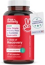 En dose av Recovery |Liver Detox | laget i USA | USDA |  Hydration støtte for bedre morgengjenvinning asiatisk flush | Dihydromyricetin DHM, Quercetin, vitamin B, Melke Thistle, Prickly Pear, | (45 piller)