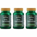 Swanson Zinc Carnosine (PepZin GI) - Natural Supplement Promoting Gastric Health & Digestive Support - Supports Microbial Balance in the Stomach - (60 Capsules) 3 Pack
