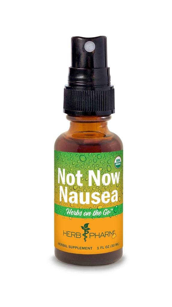 Herb Pharm Herbs on The Go Portable Spray: Not Now Nausea, 1 Oz