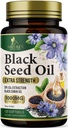 Black Cumin Seed Oil Capsules 1000mg per Serving - Premium Nigella Sativa Blackseed, Pure Natural Black Seed Oil & Antioxidant for Skin & Immune Support - Bottled in USA Supplement - 120 Softgels