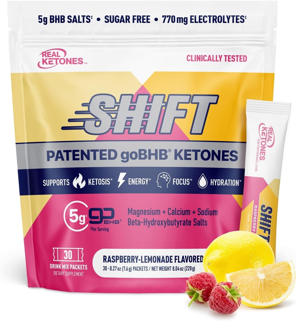 Ketons reals BHB Exogenous Keonets Bebej by Staby packages Electrolytes Powder No Sugar, 4 Maining Electrolytes Plus raytes raded Keto BHB - 30 comtes Rapberade