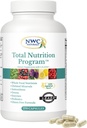 NWC Naturals Total-Nutrition Programme 多维他命与酶加增生素和亲生素补充剂,男女全面护理,蔬菜自然全食维生素,270卡普尔