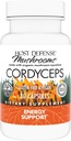Host Defense Cordyceps קפסולות - Immune & Energy Support Supplement - Kidney Health Supplement with Cordyceps - תמיכה ב- Fitness Uptake - 30 קפסולות (15 משרתים)