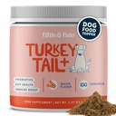 Fifth & Fido Turkey Tail Mushroom for Dogs – Lipoma Treatment for Dogs - Mushroom Supplement with Immune Support for Lipoma, Lumps & Bumps – Premium Pet Vitamins and Supplements Made in USA, 100 Serv.
