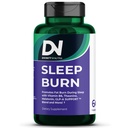Divinity Nutra Sleep Burn Night Time Metabolism Support Supplement for Men & Women, Sleep Aid with Melatonin, L-Theanine, Vitamin B6, Berberine, Ceylon Cinnamon for Overnight Wellness 60 Capsules