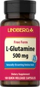 Lindberg L Glutamiinikapselit naisille ja miehille 500 mg 100 pillereitä