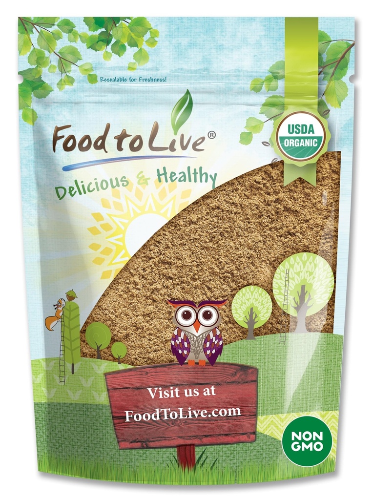 Food to Live - Organic Freeze-Dried Camu Camu Powder, 2 Pounds - Non-GMO, Kosher, Raw, Vegan Superfood, Bulk, Non-Irradiated, Pure, Great for Baking and Drinks