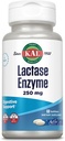 KAL Lactase Enzyme 250 mg, Implementació de la salut per a la inlerància Lactose, Llei Líquid-FildGivels va fer sense Soy, 250 Unitats FCC, 30 hores, Servings, 60 SoftGels