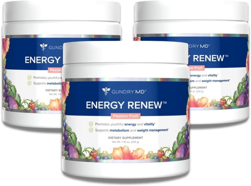 Gundry MD Energy Renew Muscle Recovery ו- Cardiovascular Health Support
