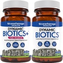 Stonehenge Health Dynamic Biotics + Dynamic Biotics Probiotika Bundle kosttilskudd for å støtte Digestive & Feminine Health